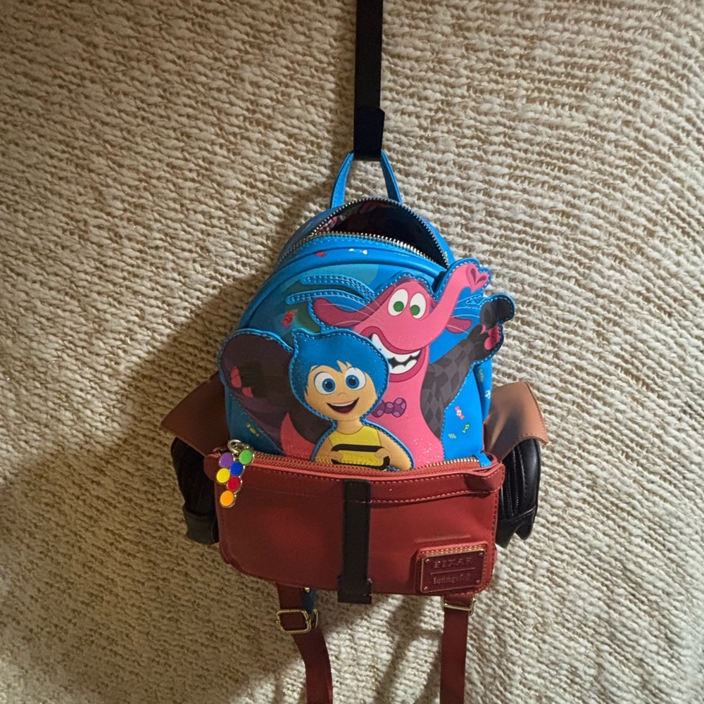 Disney Pixar Inside Out Bing Bong Wagon Mini Backpack Loungefly